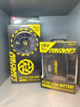 BURTLE AC260 AC270 ファン&バッテリーセット 2021年モデル 【AIR CRAFT】