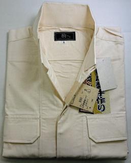 駒オリジナルカラーシャツ　キナリ